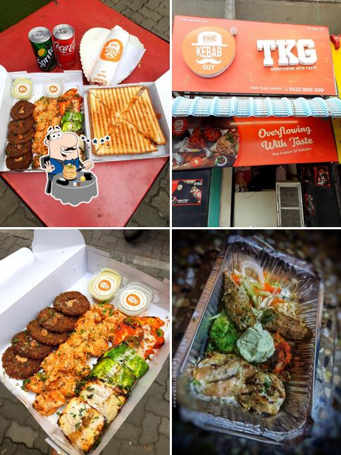 Food at TKG - The Kebab Guy