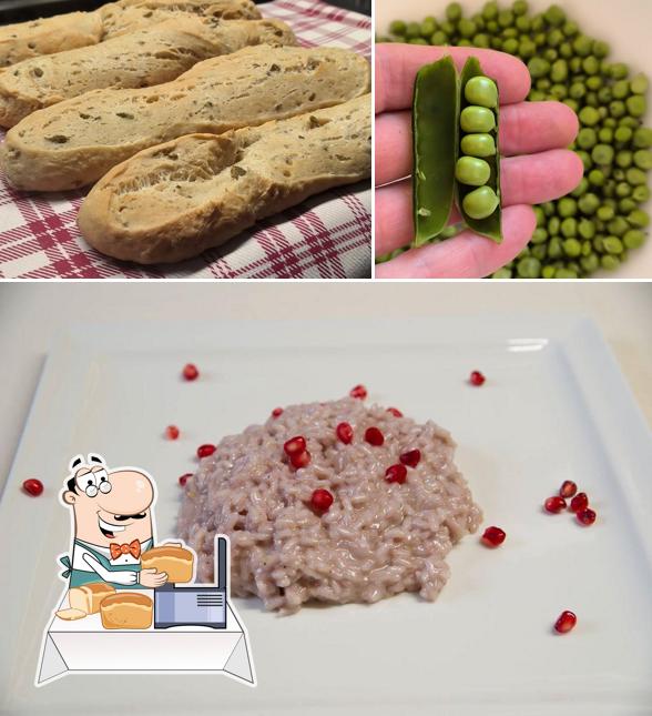Pane all'aglio al Agriturismo Le Colline