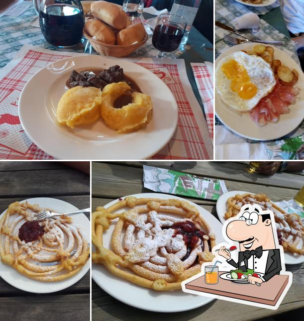 Platti al Ristorante Rifugio Capanna Cervino
