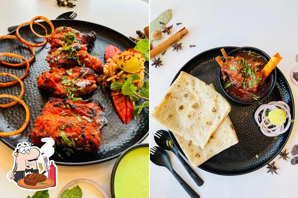 The Ministry of Rolls provides meat dishes