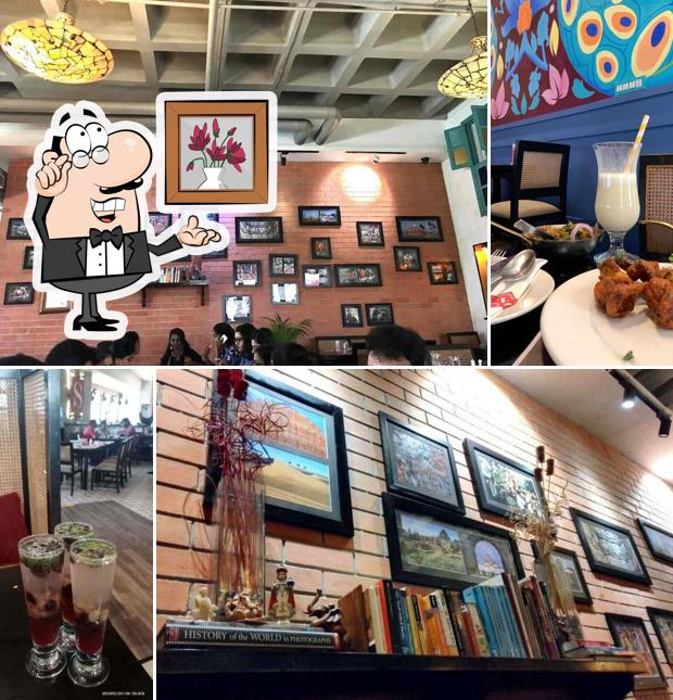 The interior of SALT - INDIAN RESTAURANT