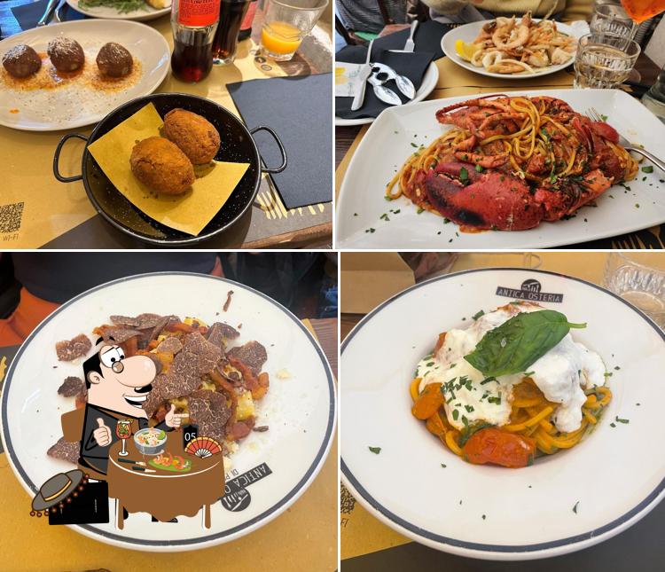 Cibo al Antica Osteria di Pietra