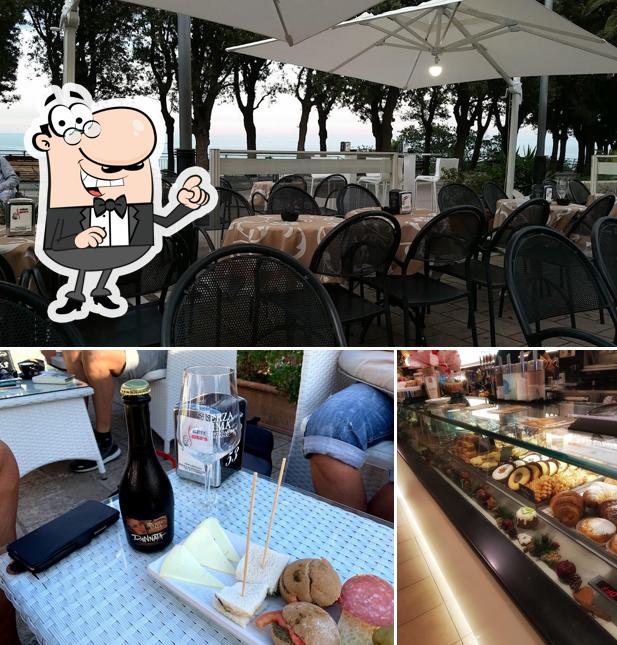 Gli interni di Bar Gelateria del Conero