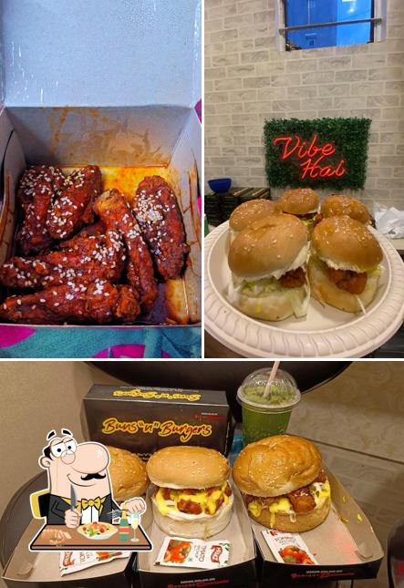 Food at Buns “n” Burgers