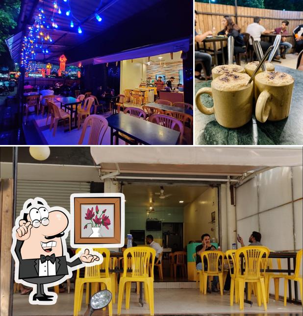 The interior of Cafe Destination