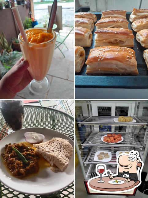 Food at cafe menorah