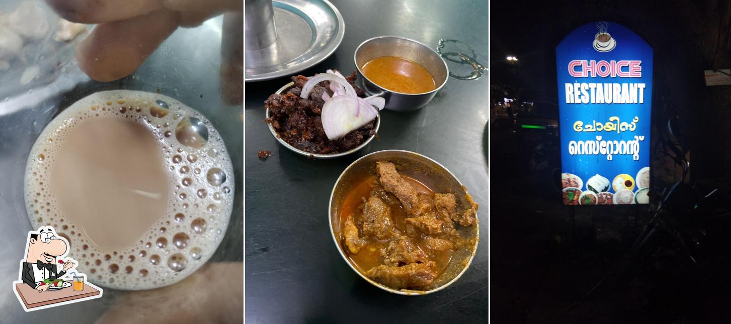 Food at Choice Restaurant