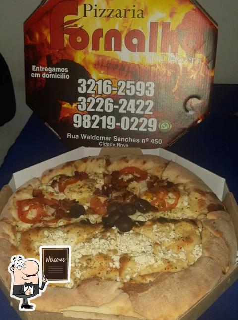 Here's a photo of Fornalha Pizzaria