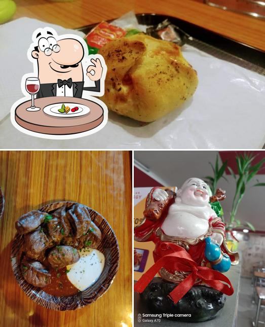 Food at Hungry Bird Cafe Rishikesh