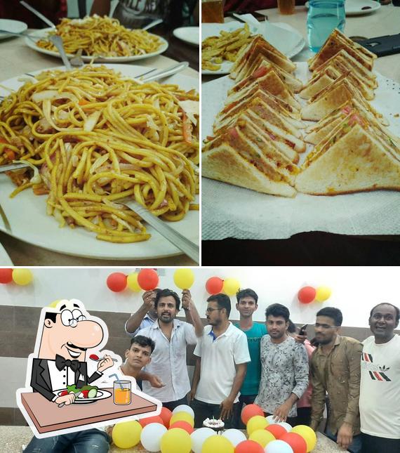 Food at Kanchas restaurant