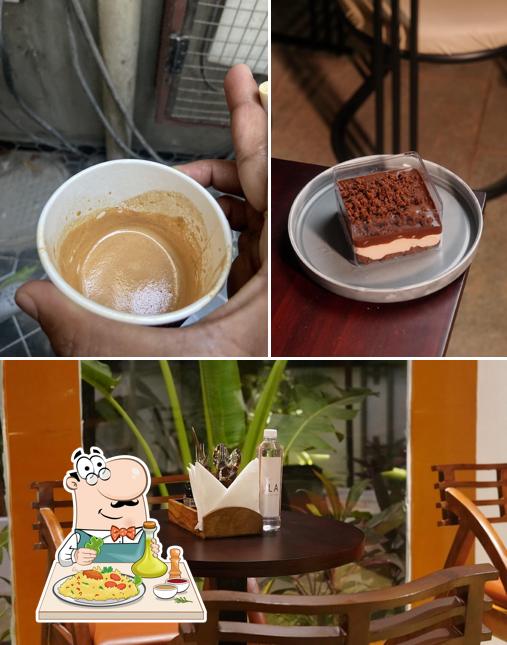 The restaurant's food and interior