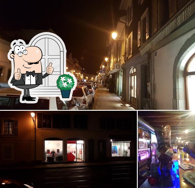 La immagine di esterno e interni da L'Appart