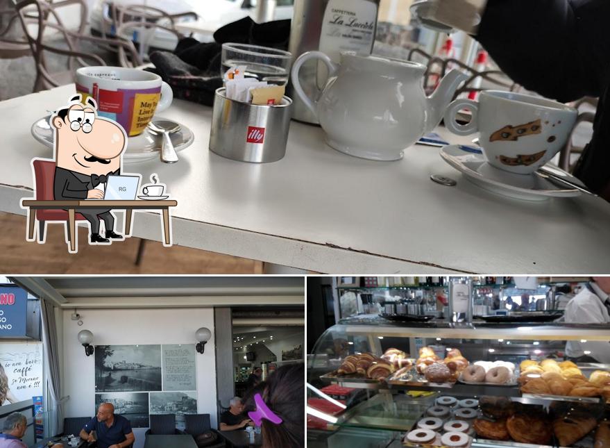 Gli interni di Bar Pasticceria La Lucciola