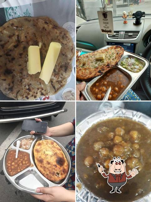 Food at Monu Kulcha Hut