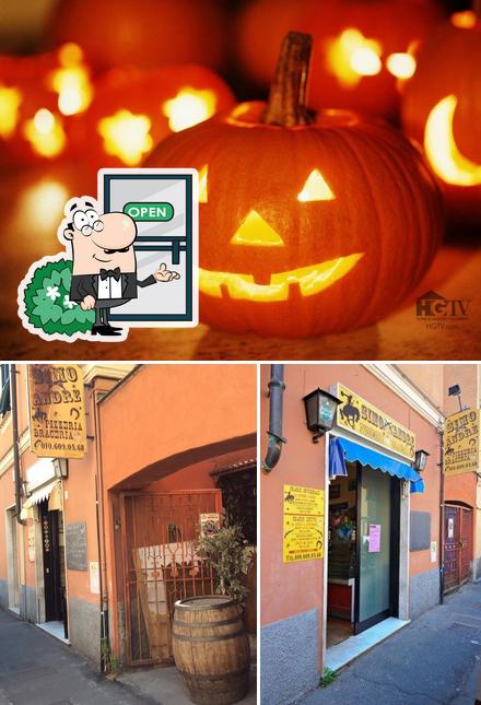 La immagine della esterno e cibo di Da Zio Simo e Andre