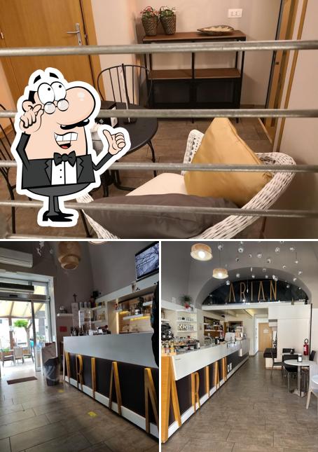 Gli interni di Arian Cafè