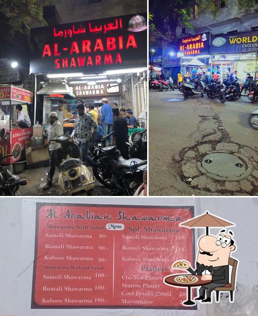 The exterior of Al-Arabian Shawarma