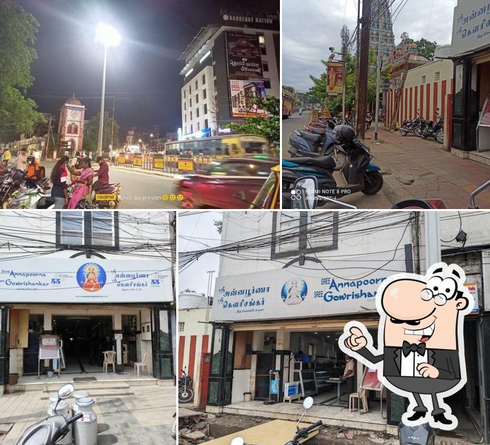Check out how Annapoorna - Townhall Branch looks outside