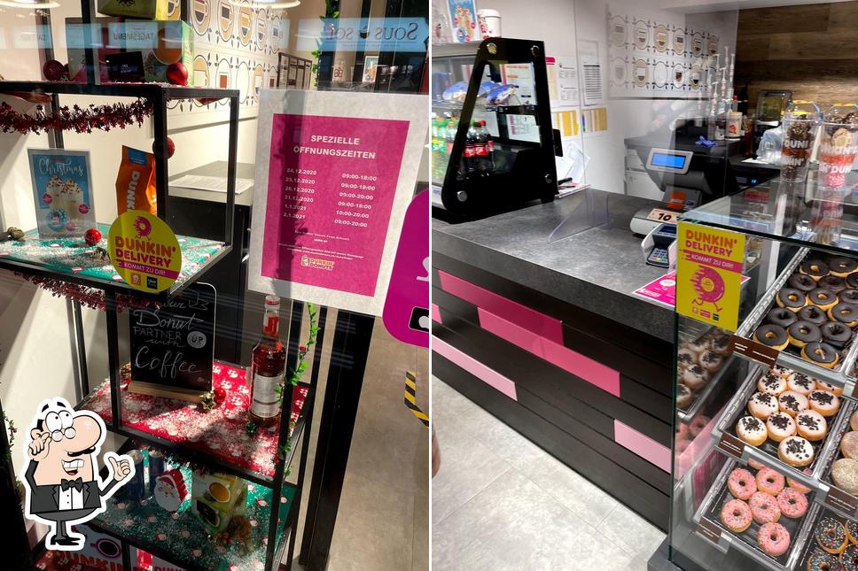 Gli interni di Dunkin' Donuts Bern HB
