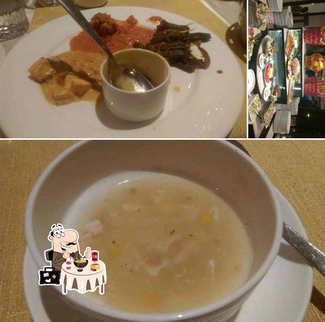 Food at Tamarind Restaurant and Poolside, Colaba