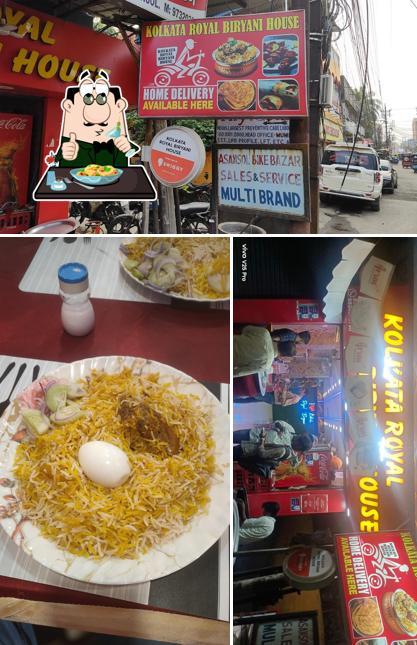 KOLKATA ROYAL BIRYANI HOUSE is distinguished by food and exterior