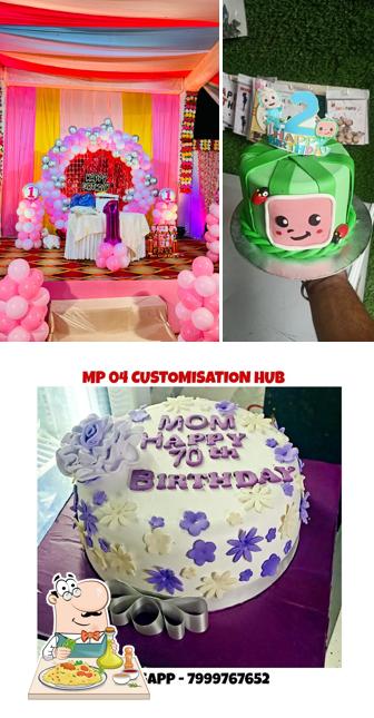 Food at Mp04 customisation hub