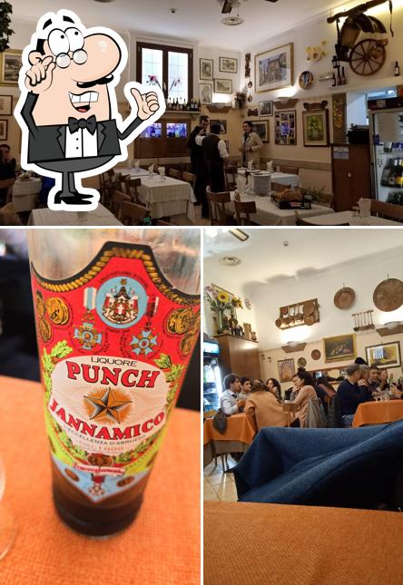 Gli interni di Ristorante da Franco Roma