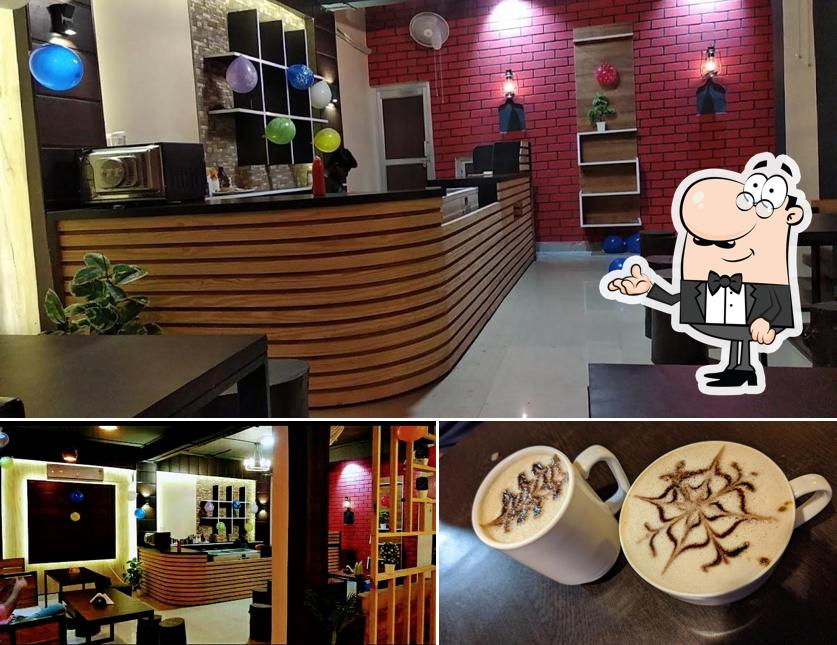 Among different things one can find interior and beverage at VINTAGE CAFE