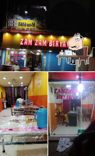 Check out how Zamzam biryani Ghatakpukur looks inside