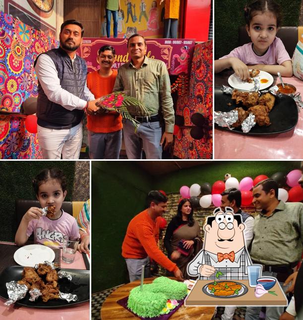 Chicken wings at The Second Wife family restaurant