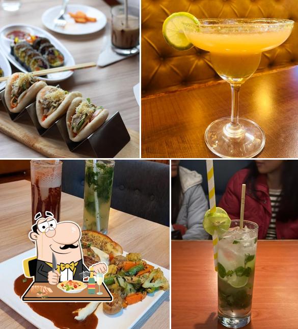 Food at The Square Family Restaurant and Bar