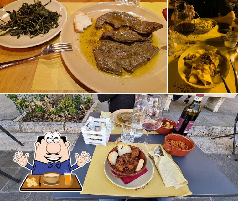 Platti al Osteria I’Gazzilloro