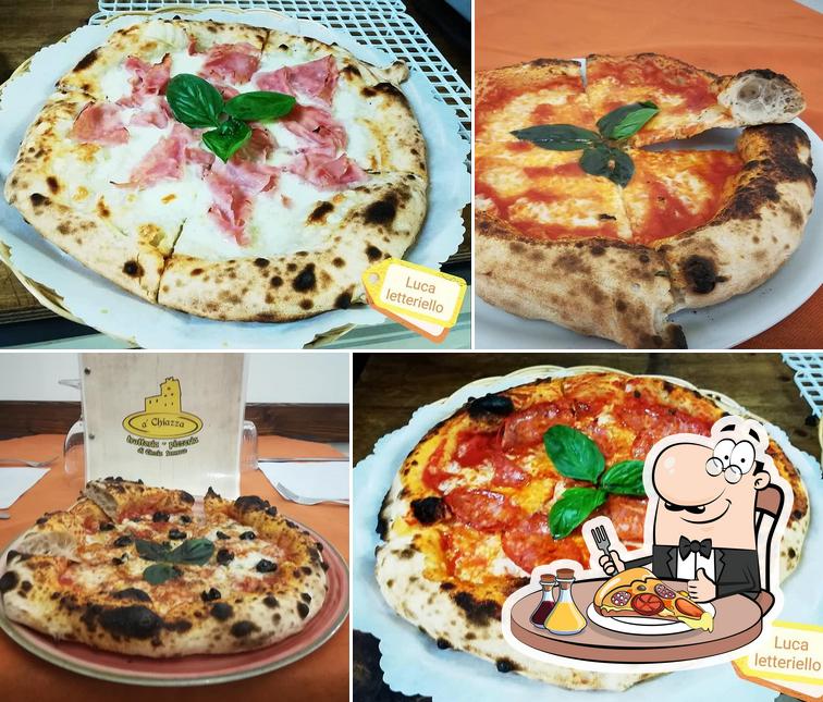 Scegli tra le svariate varianti di pizza