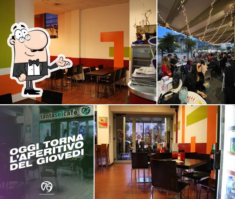 Dai un'occhiata agli interni di Cafe Settantasei - LoungeBar