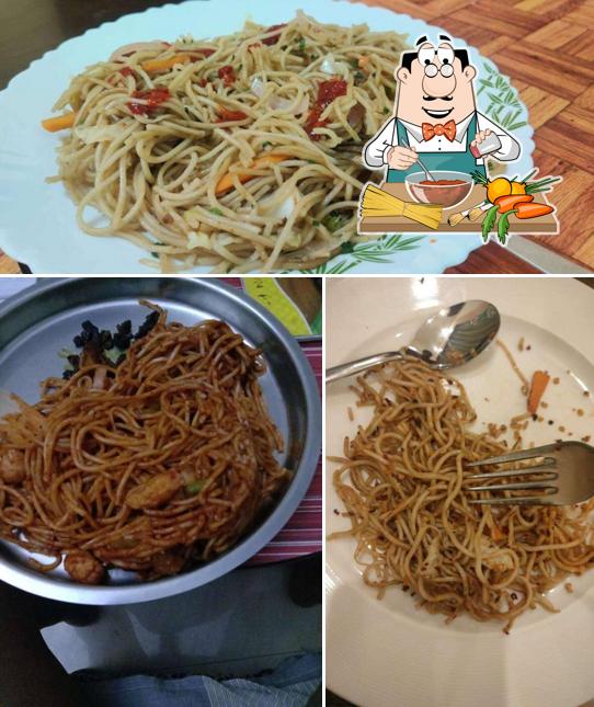 Spaghetti bolognese at Chinese Wok