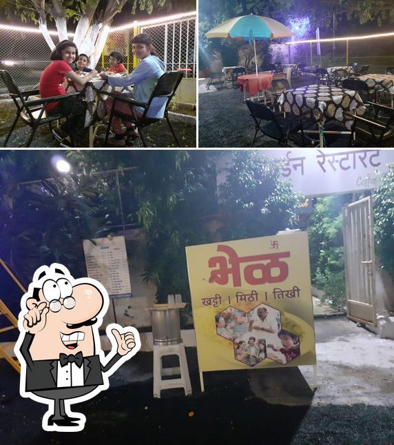 Take a seat at one of the tables at Coffee and Friends