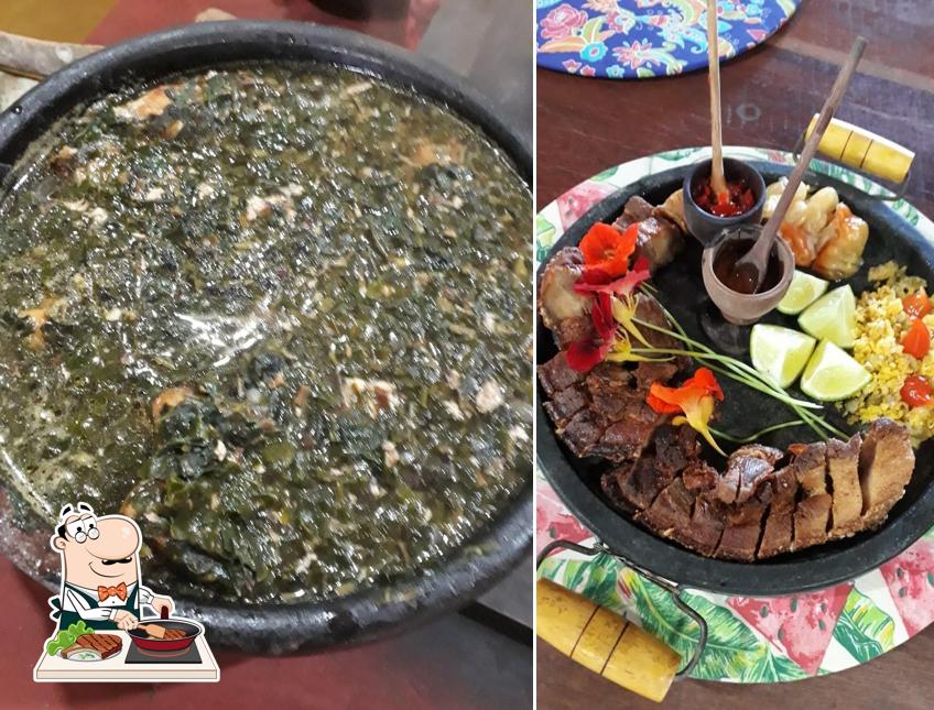 Peça pratos de carne no Cozinha Flor - Restaurante