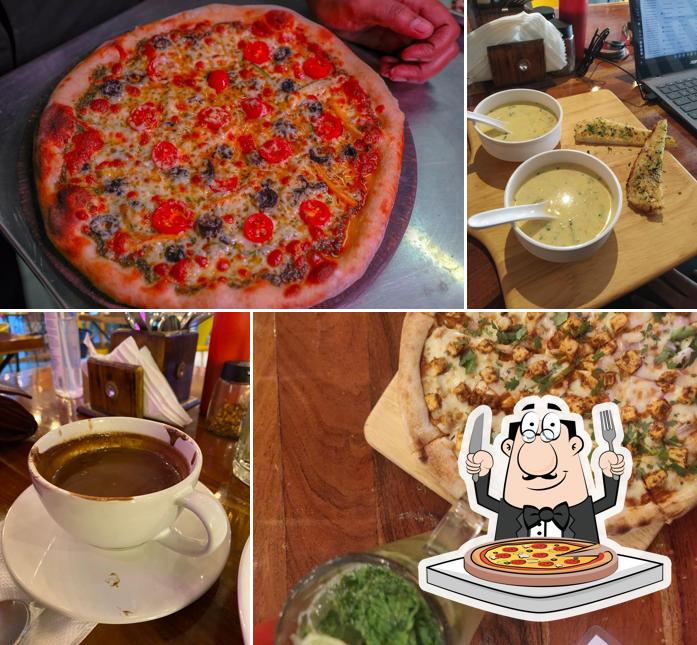 Order various kinds of pizza