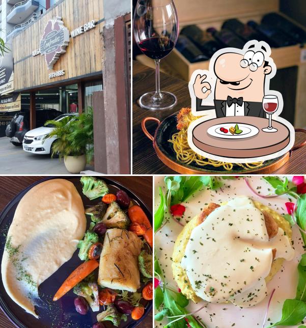 Comida em Empório Confrades