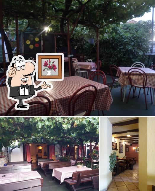Gli interni di Fast food Fredi