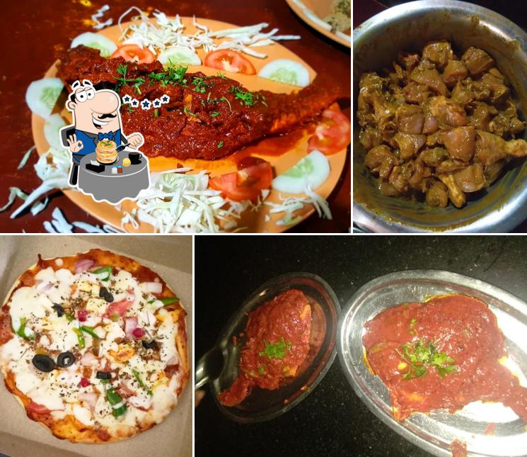Food at Hotel Surya Family Restaurant & Bar Lodging