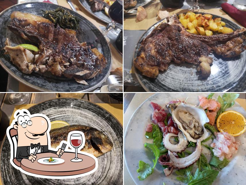Cibo al Ristorante il Frantoio Ostia