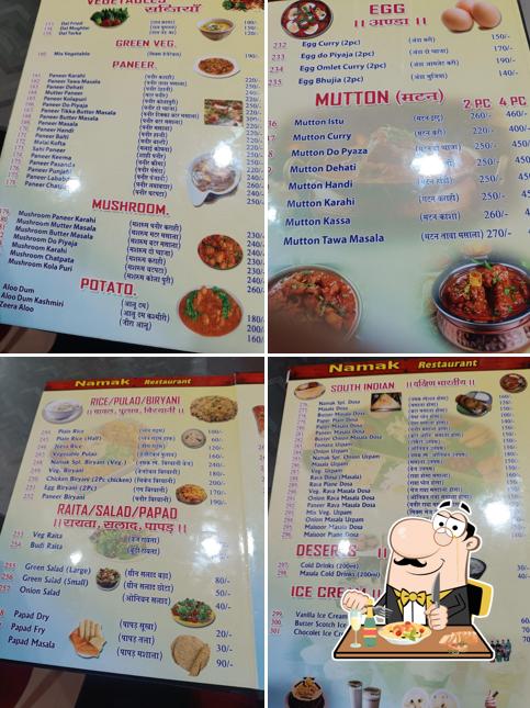 Meals at Namak Family Restaurant