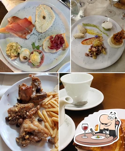Platti al Osteria del Borgo