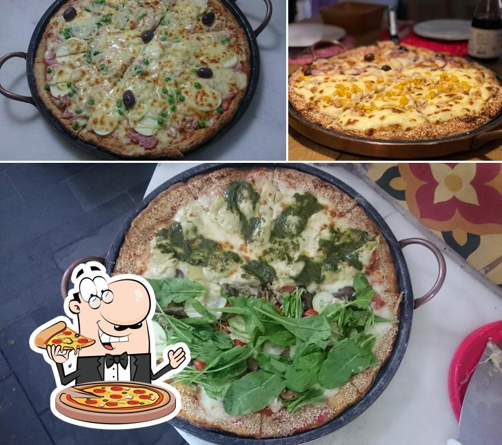Experimente pizza no Due Vie Pizzas