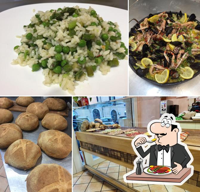 Platti al Pizzeria al taglio L'Orso Yoghi