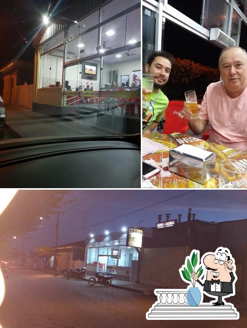 O exterior do Fábio Lanches