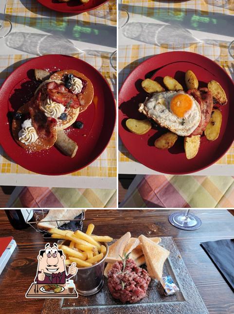 Tartaredi manzo al CAFE DES AMIGNES