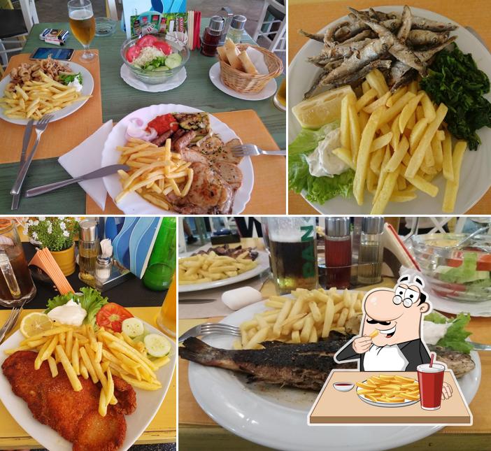 Assaggia un piatto di patatine a Grill "Filipjanac"