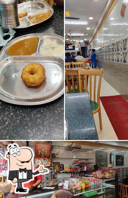 The photo of Hotel Shri Lakshmi’s interior and dessert